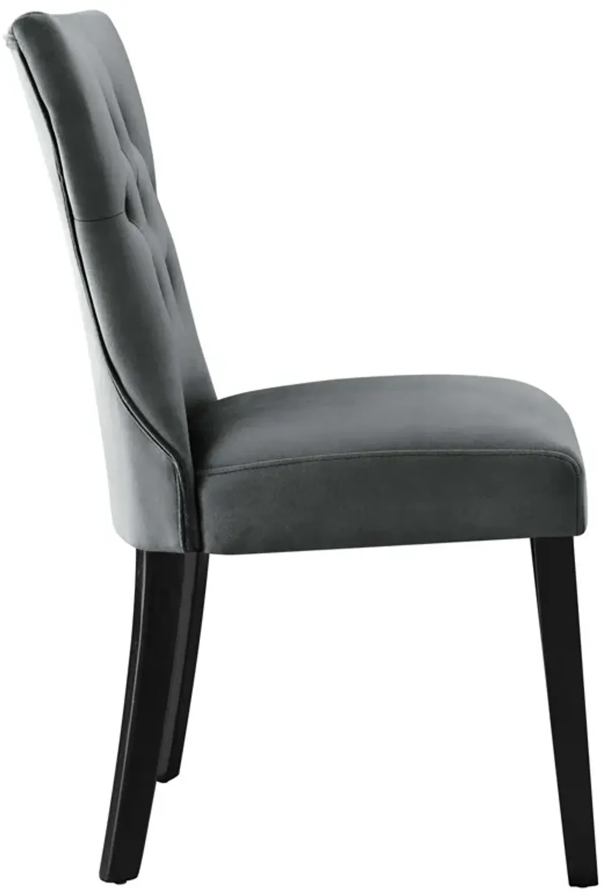 Silhouette Performance Velvet Dining Chairs - Set of 2