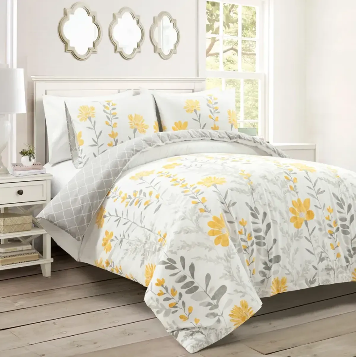 Aprile Cotton Duvet Cover  3Pc Set