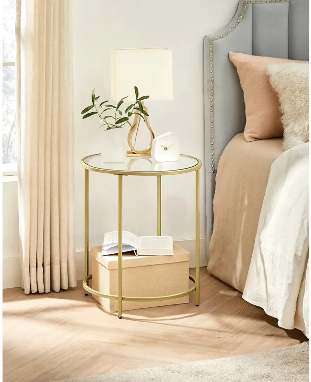 Round Side Table - Elegant and Versatile Furniture for Any Space