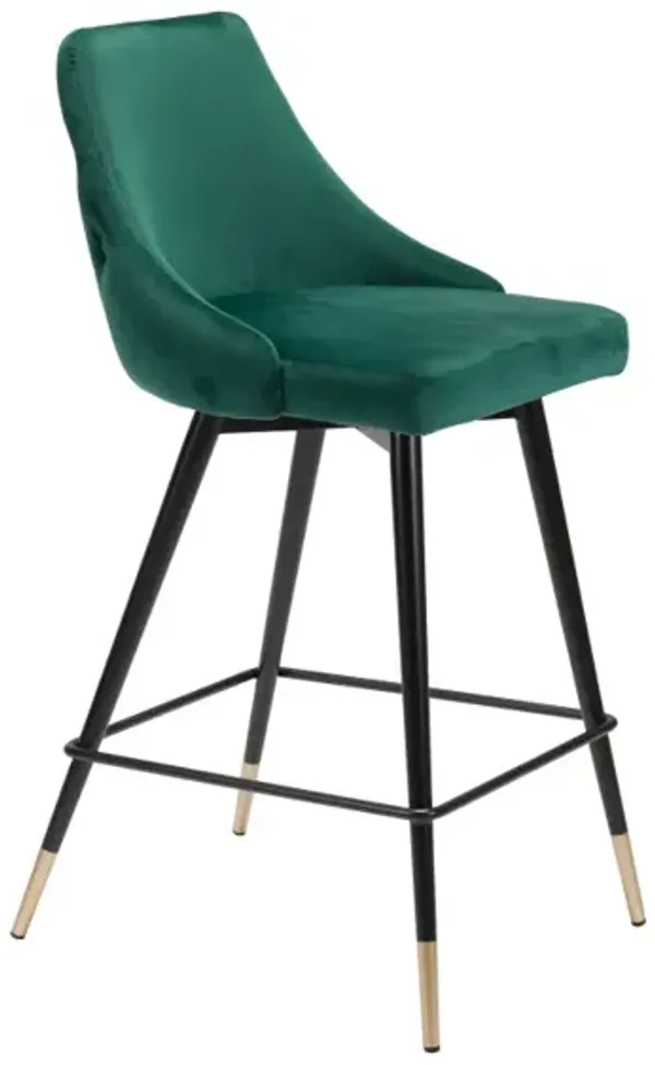 Piccolo Counter Stool Green