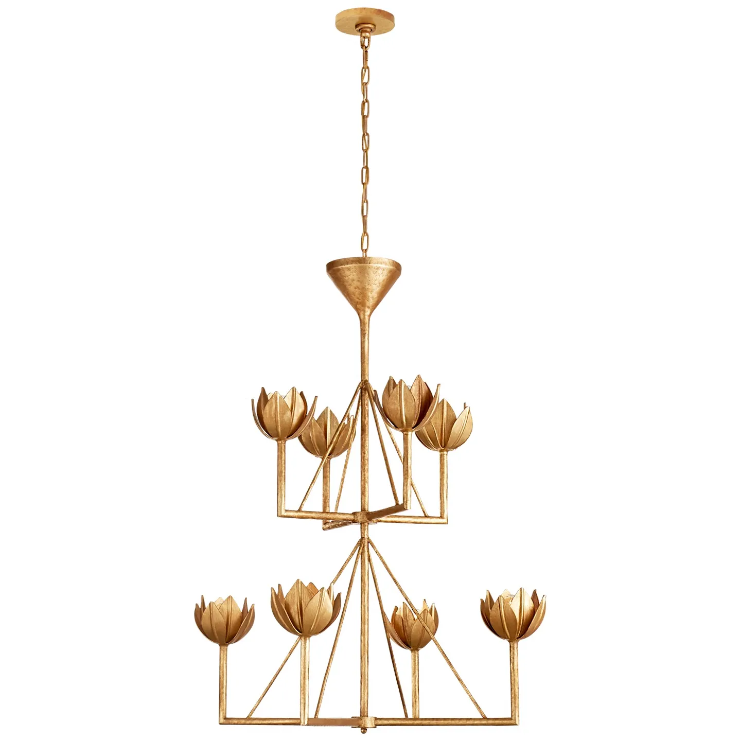 Alberto Med 2 Tier Chandelier