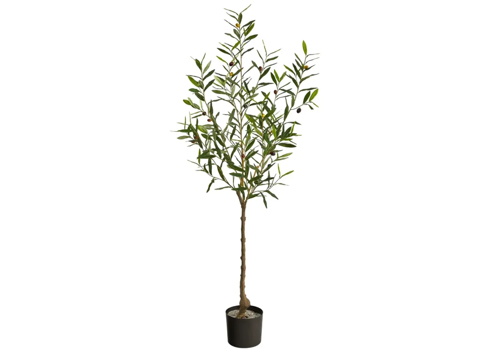 HomPlanti 5 Feet Olive Artificial Tree