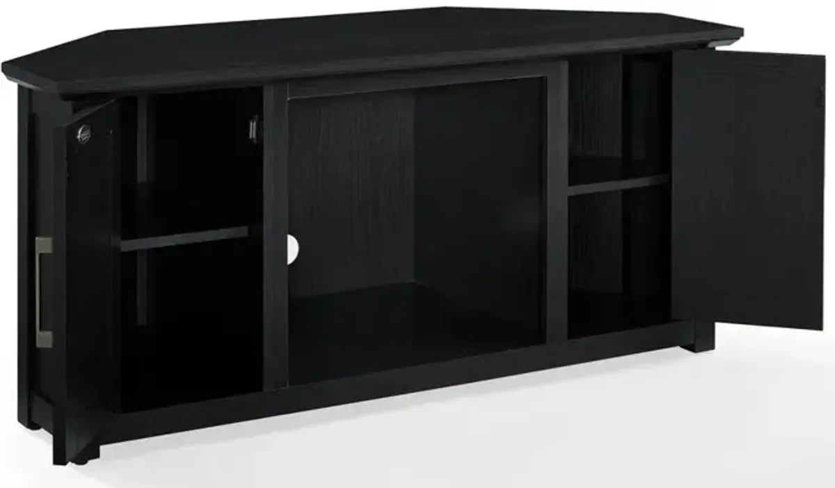 Camden 48" Corner Tv Stand Black