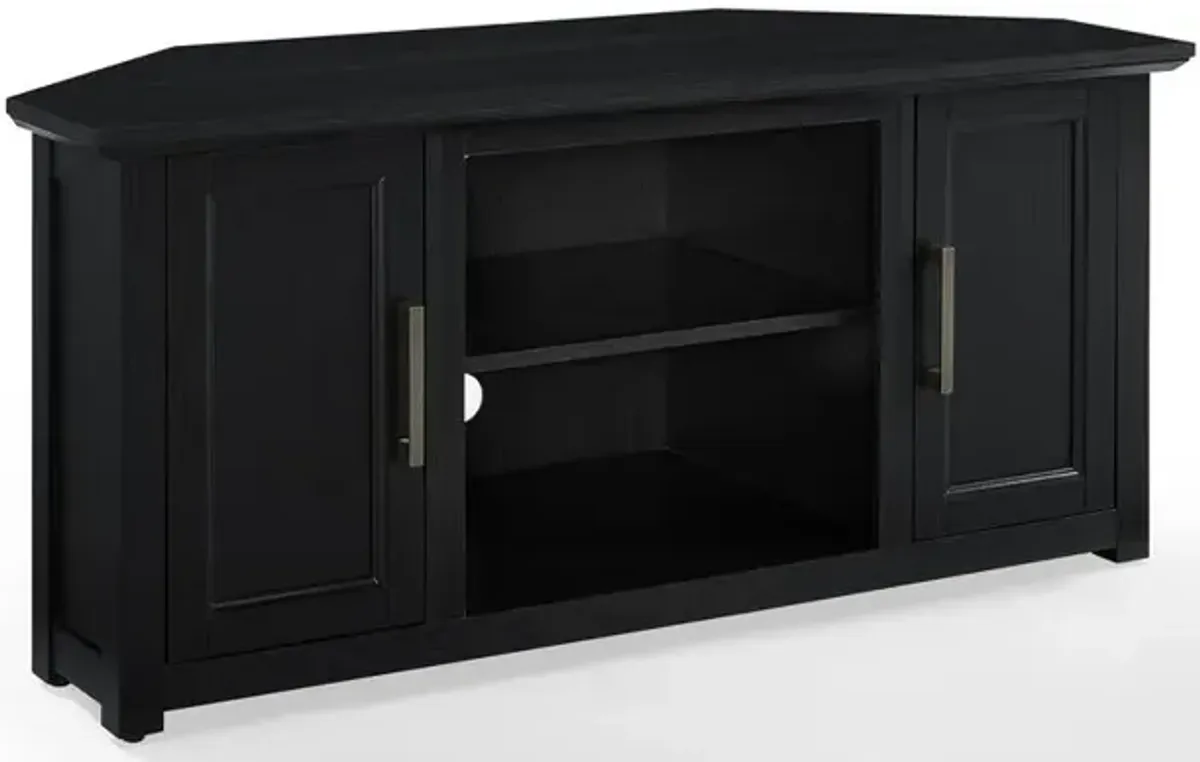 Camden 48" Corner Tv Stand Black