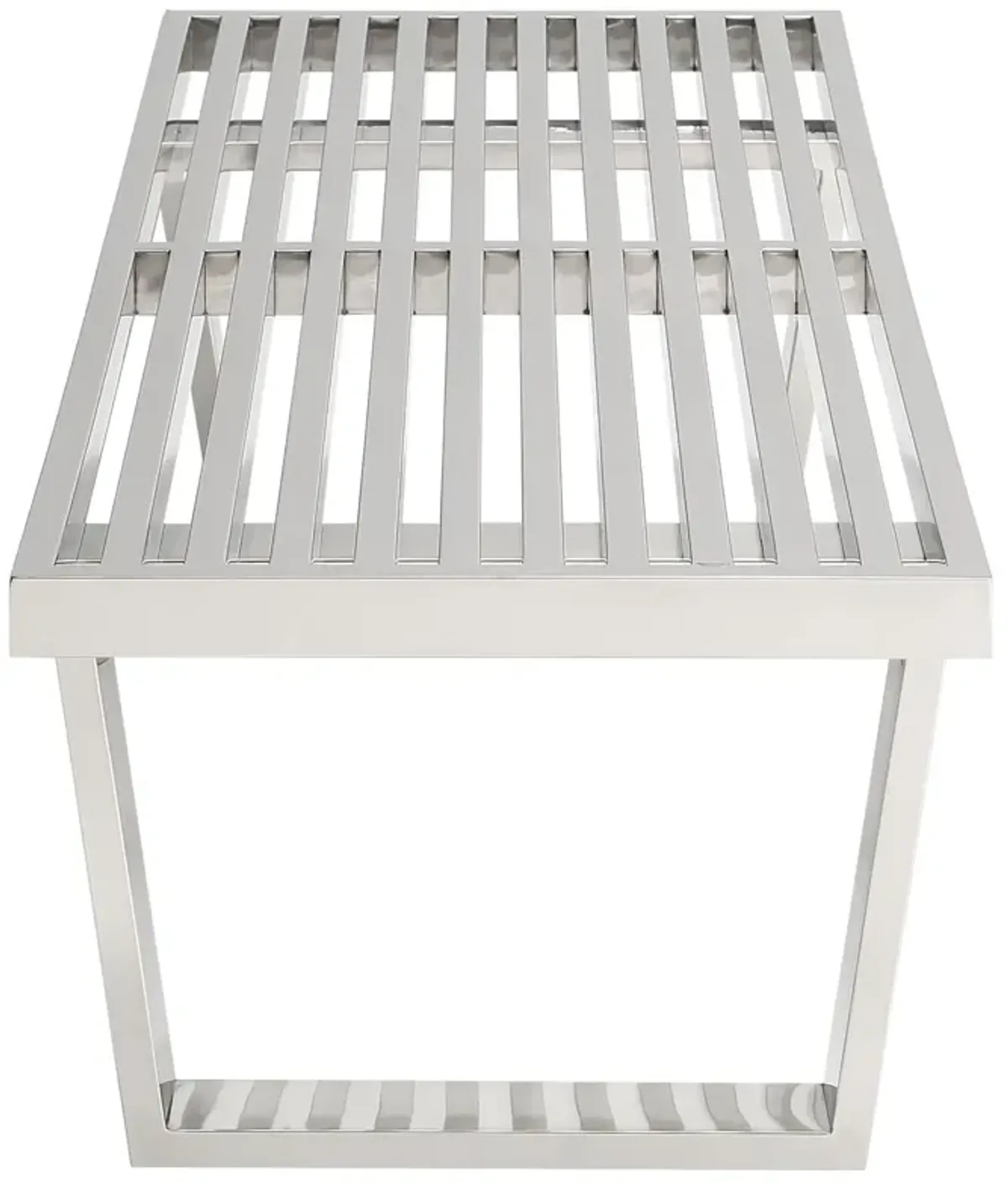 Sauna 4' Stainless Steel Bench