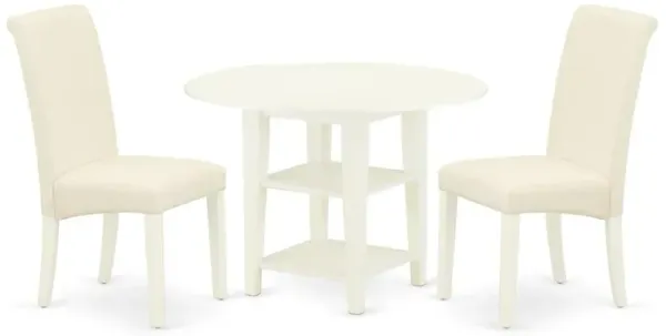 Dining Room Set Linen White