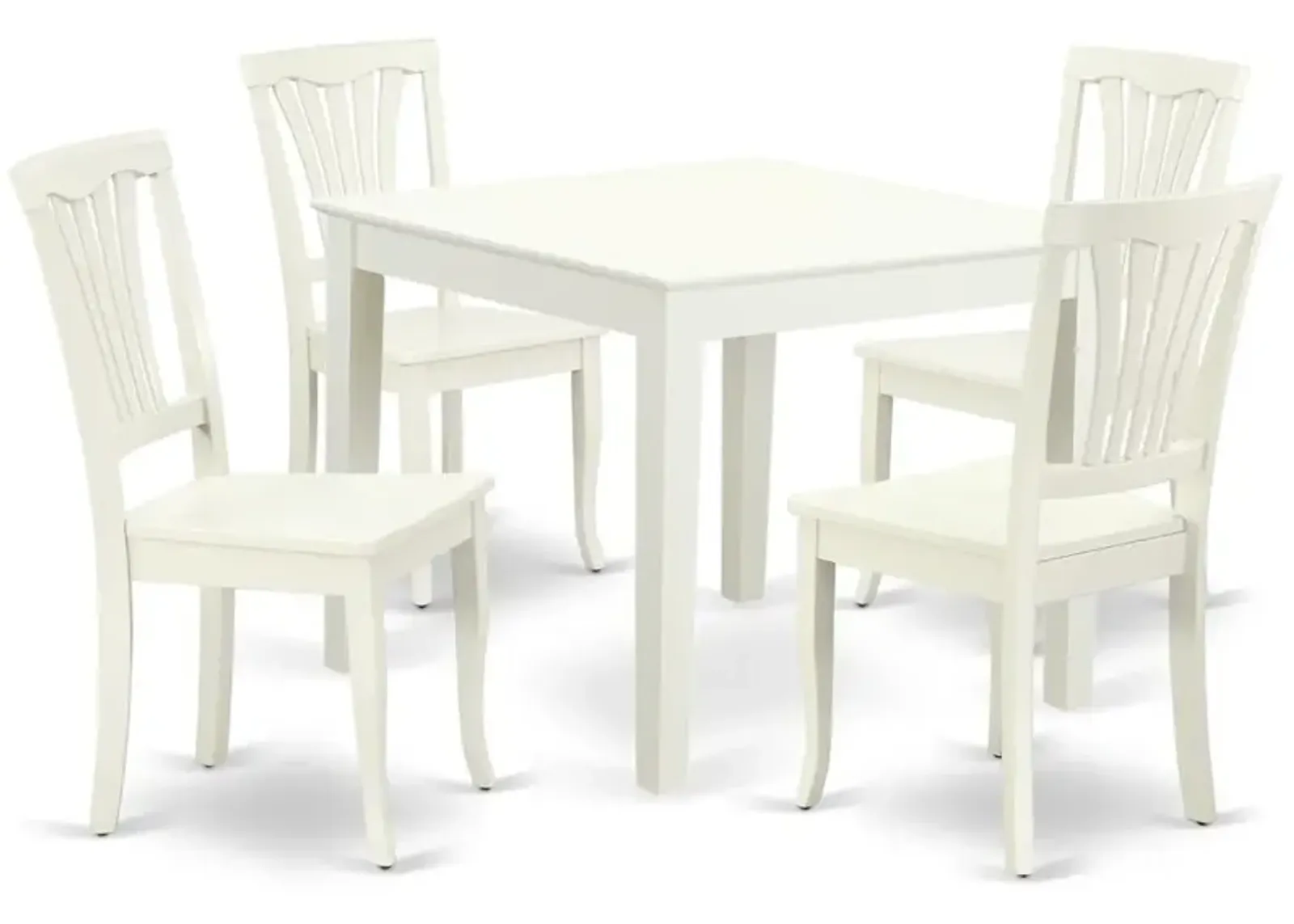 Dining Room Set Linen White