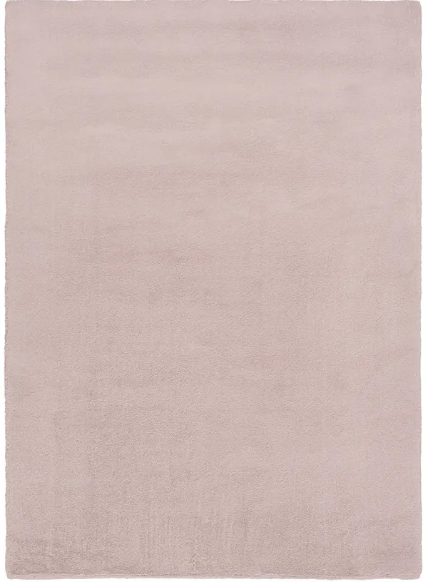 Soft Plush Rabbit Fur SFF01 Lavender 4' x 6' Rug