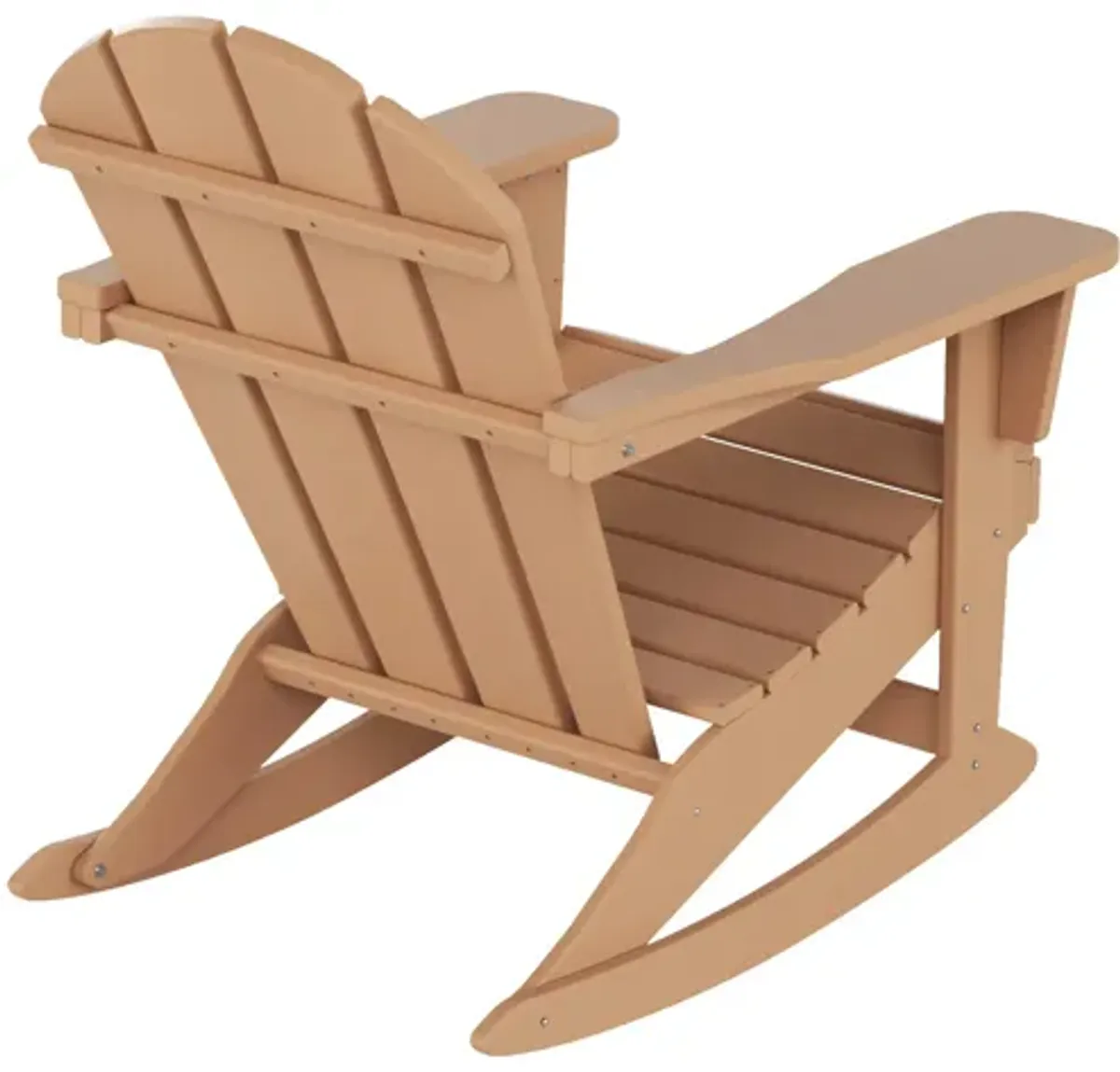 WestinTrends Outdoor Rocking Poly Adirondack Chair (Set Of 4)