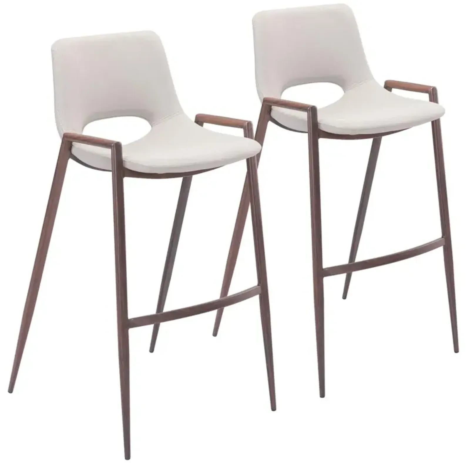 Belen Kox DesiBeige Bar Stool Set, Belen Kox