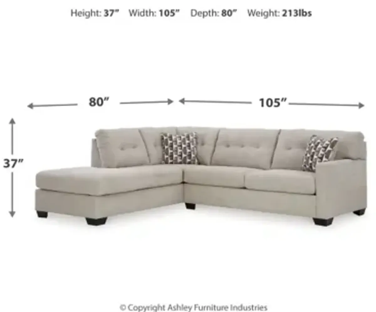 Mahoney 2-Piece Sectional with Chaise