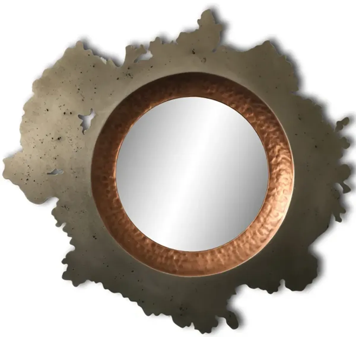 decorative metal mirror