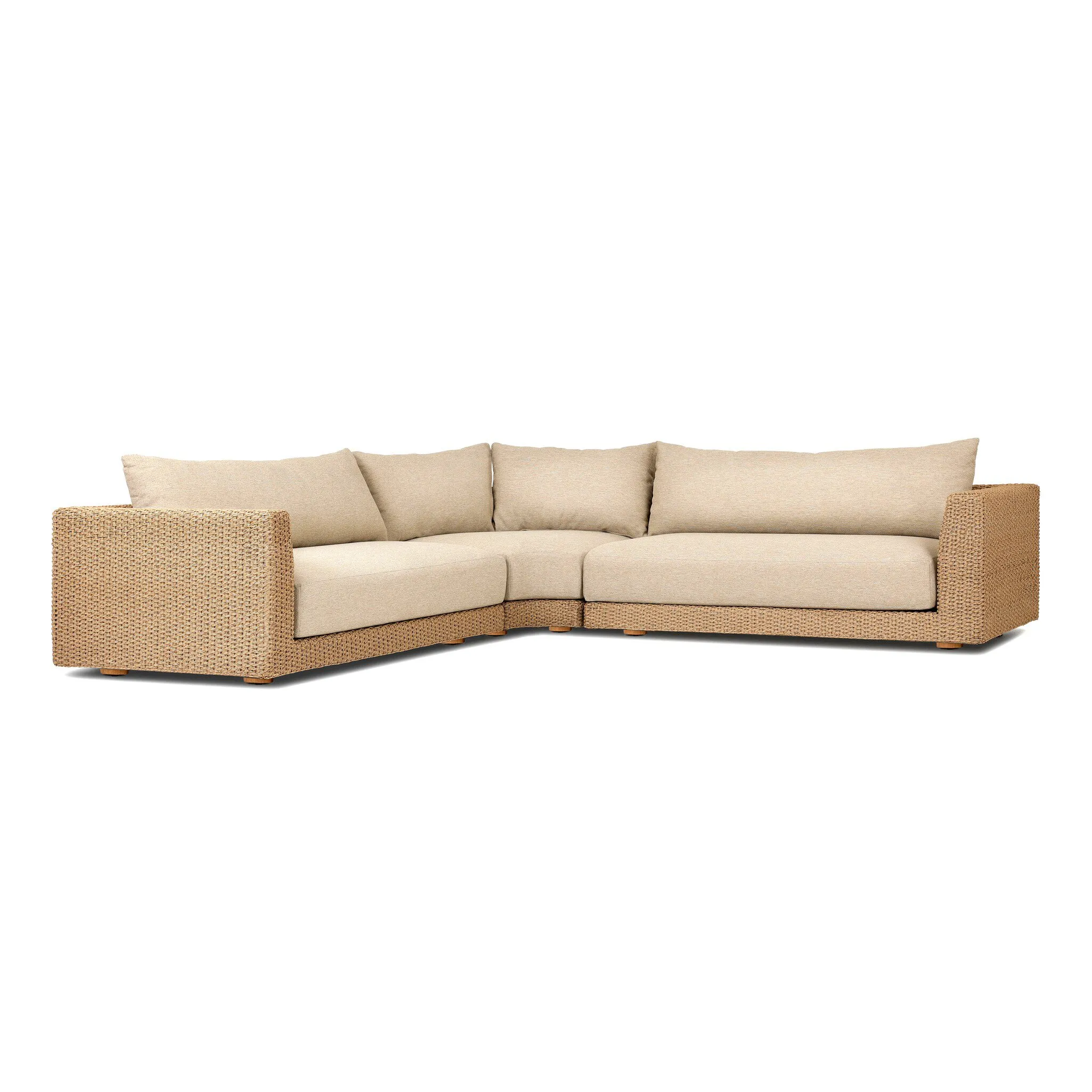 Sylvan Outdoor 3-Piece Sectional