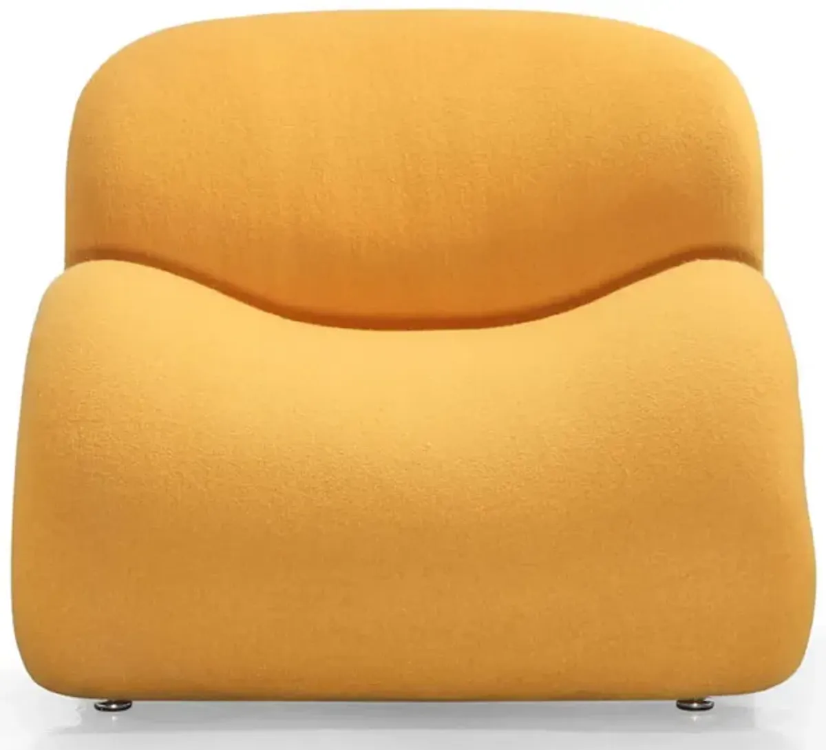 Rosebud Yellow Accent Chair