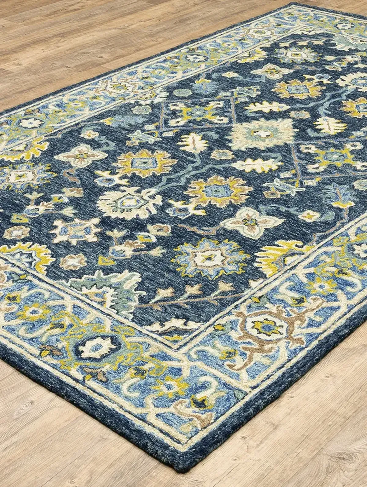 Alfresco 10' x 13' Navy Rug