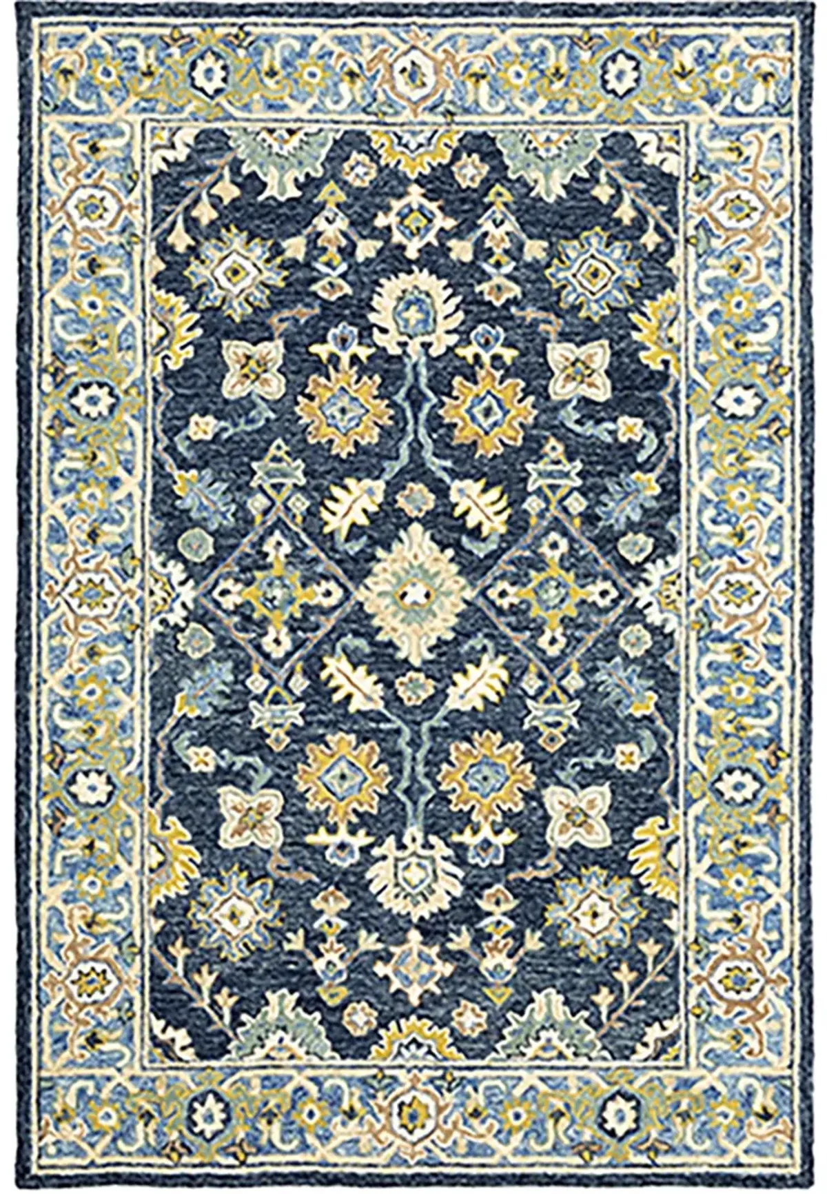 Alfresco 10' x 13' Navy Rug