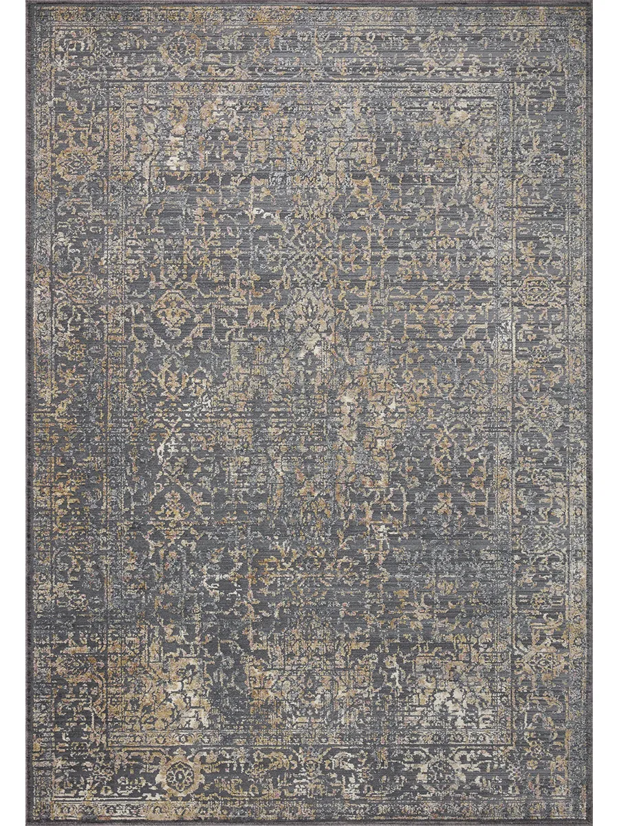 Indra INA05 Graphite/Sunset 6'3" x 9' Rug