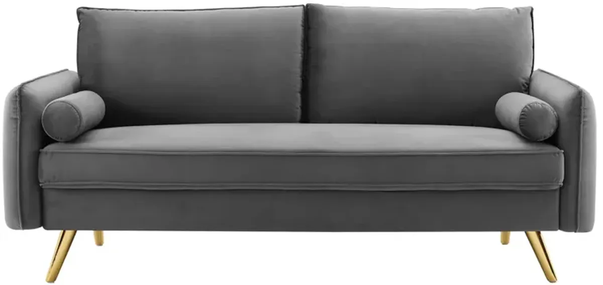 Revive Performance Velvet Sofa