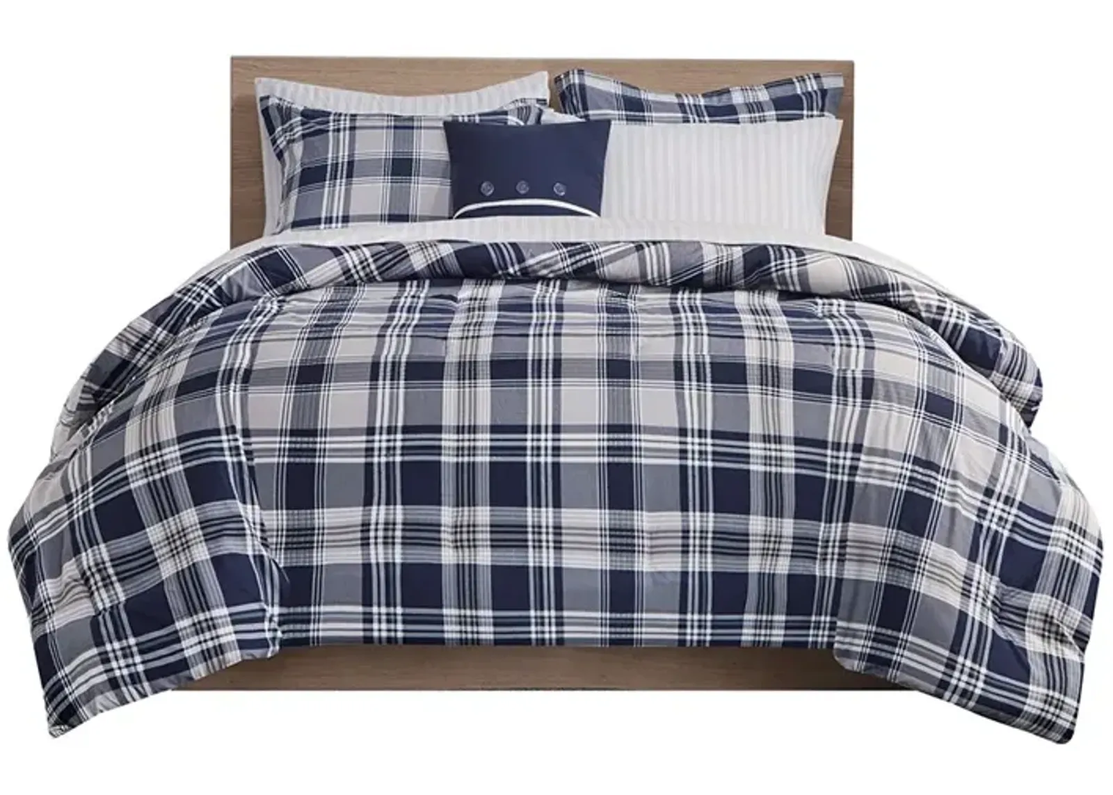 Gracie Mills Linwood 8-Piece Comforter Set with Sheets