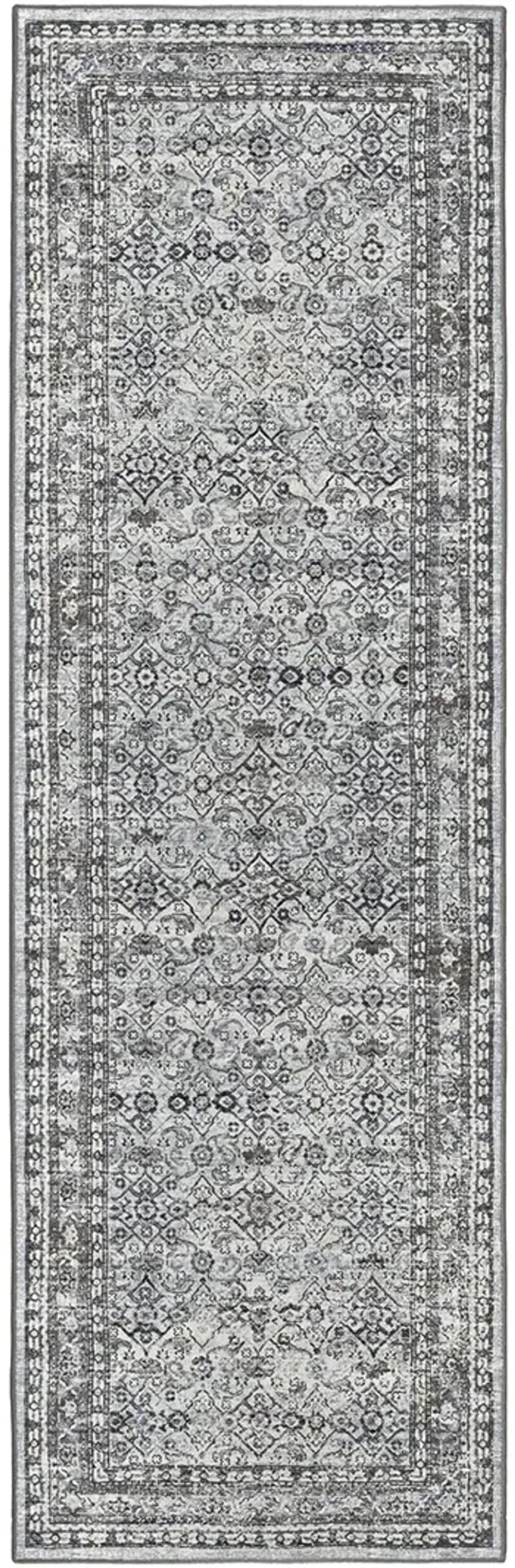 Jericho JC7 Pewter 2'6" x 8' Rug