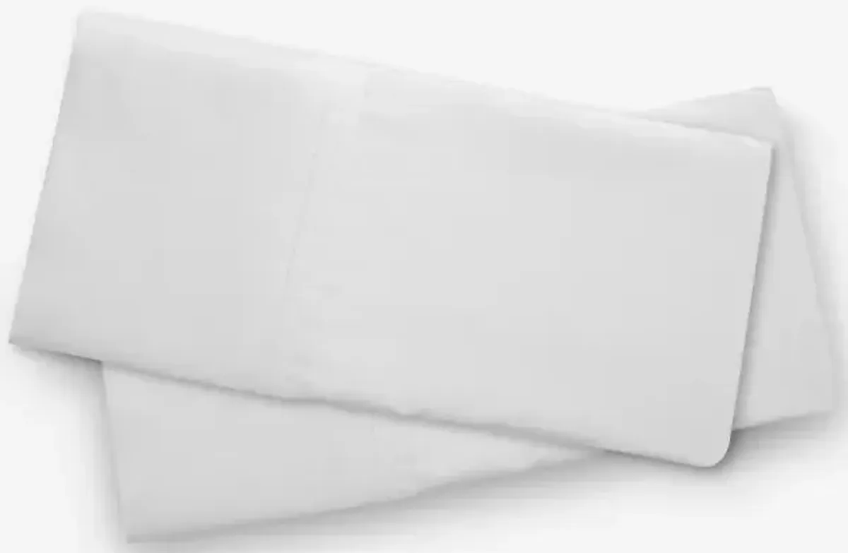 Hyper-Cotton King Pillowcase Set in Bright White