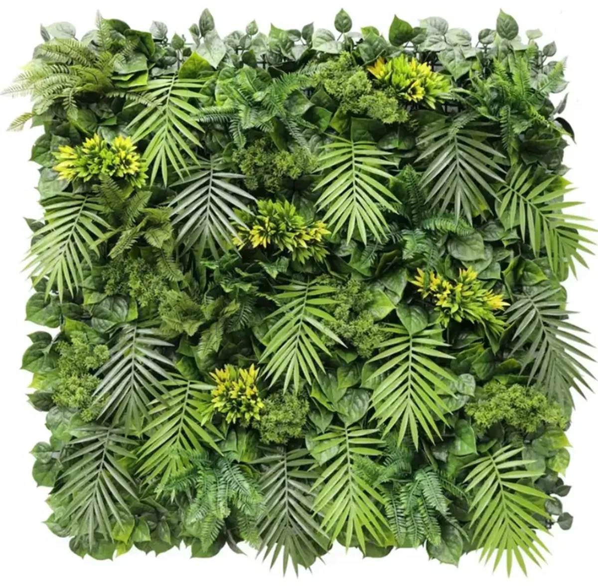 Luxury Flowering Hawaiian Sunrise Artificial Vertical Garden 40" x 40" 11SQ FT Commercial Grade UV Resistant