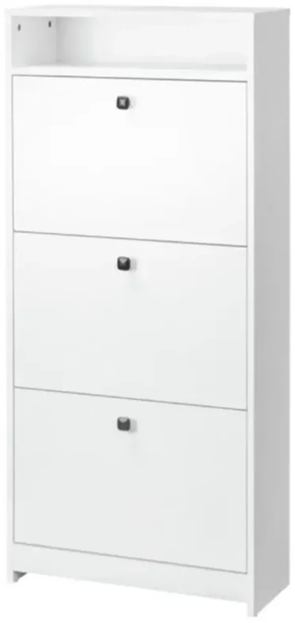 Shoe Storage Cabinet Elegant and Space-Saving Storage Solution for Organized Entryway or Closet
