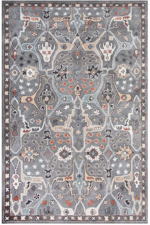 Sapphire SAH445 Gray/Multi 7'9" x 9'9" Rug