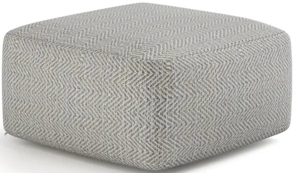 Nate 20 inch Square Pouf
