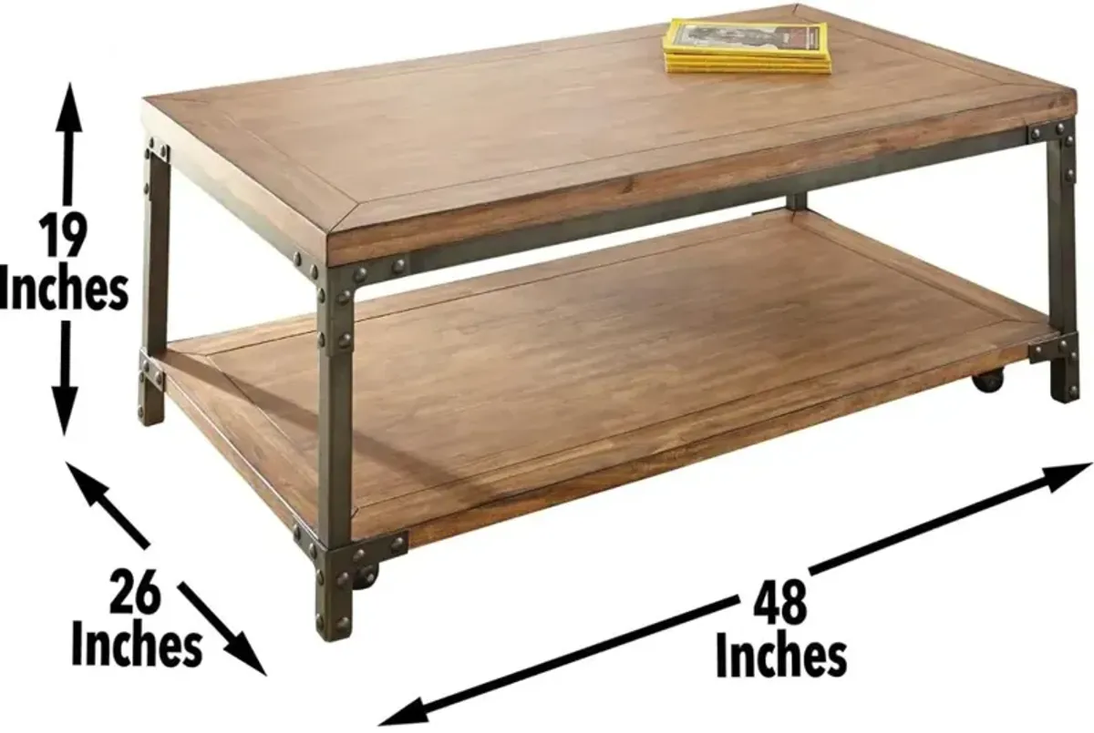 Lantana Cocktail Table w/Caster