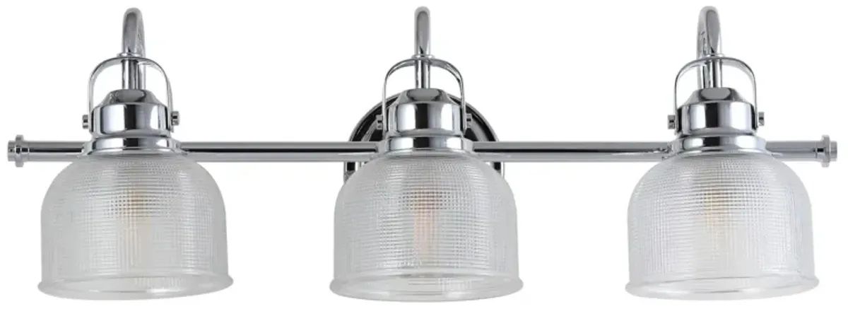 Virginia Metal/Glass LED Vanity Light