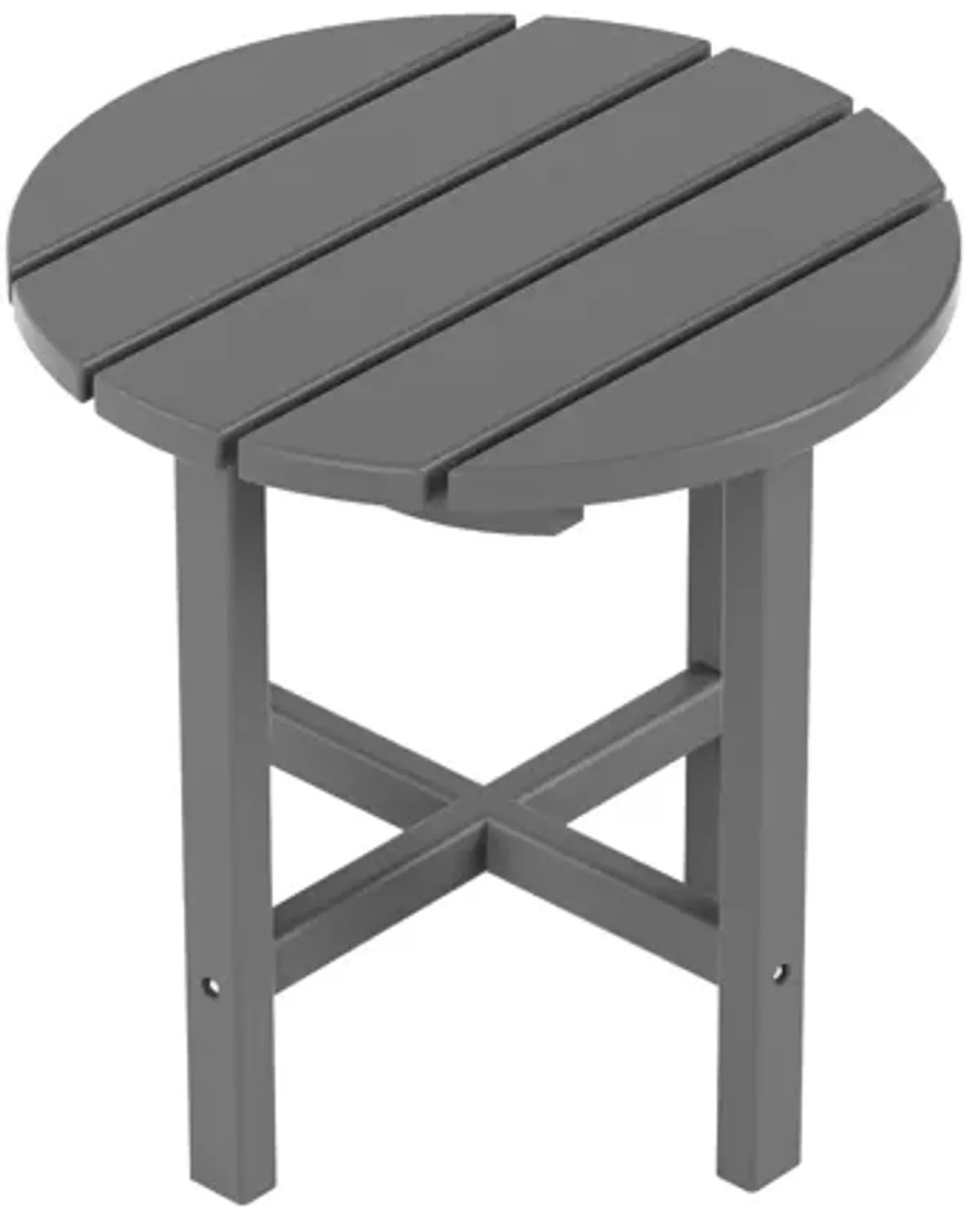 WestinTrends Outdoor Patio Round Adirondack Side Table