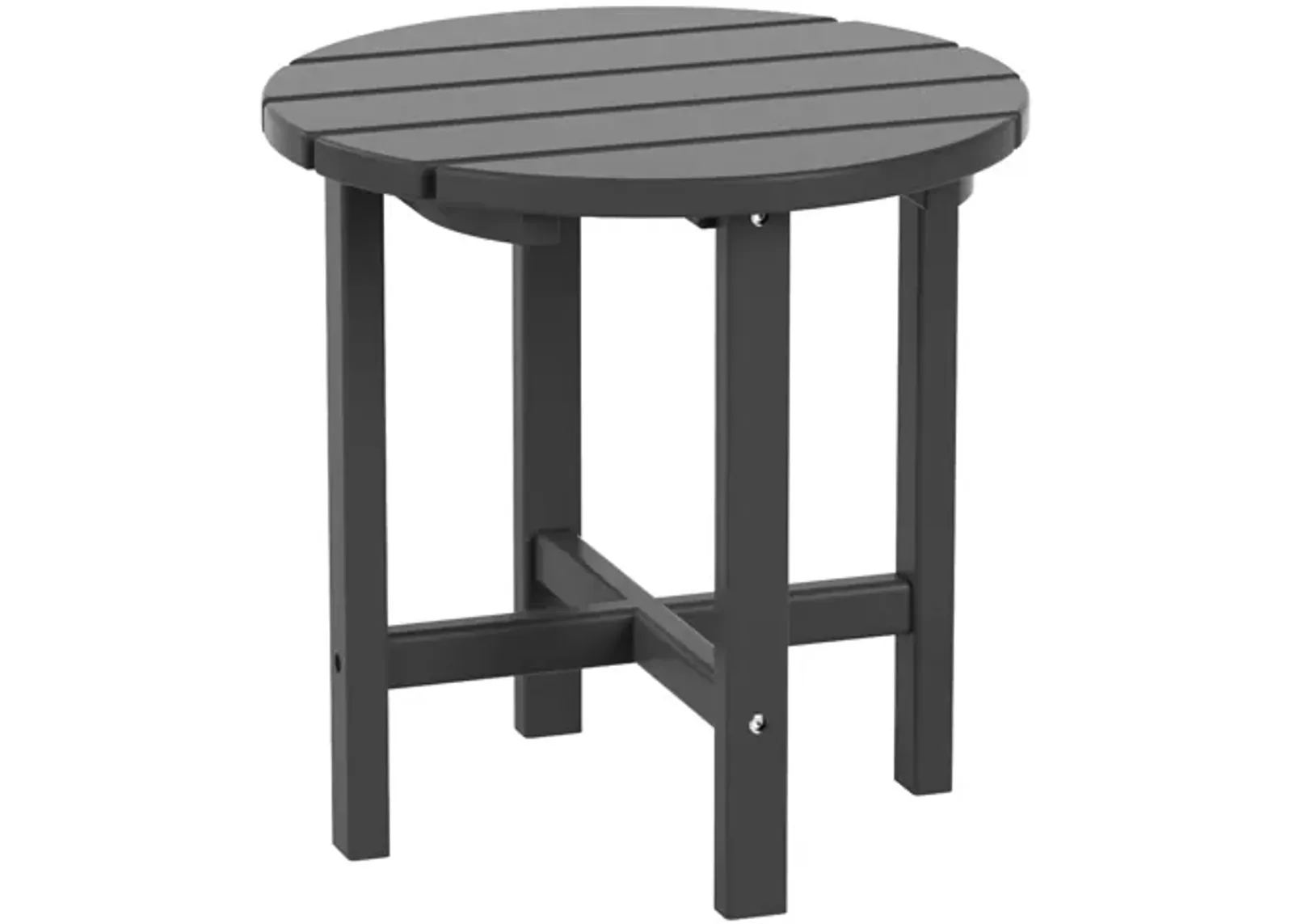 WestinTrends Outdoor Patio Round Adirondack Side Table