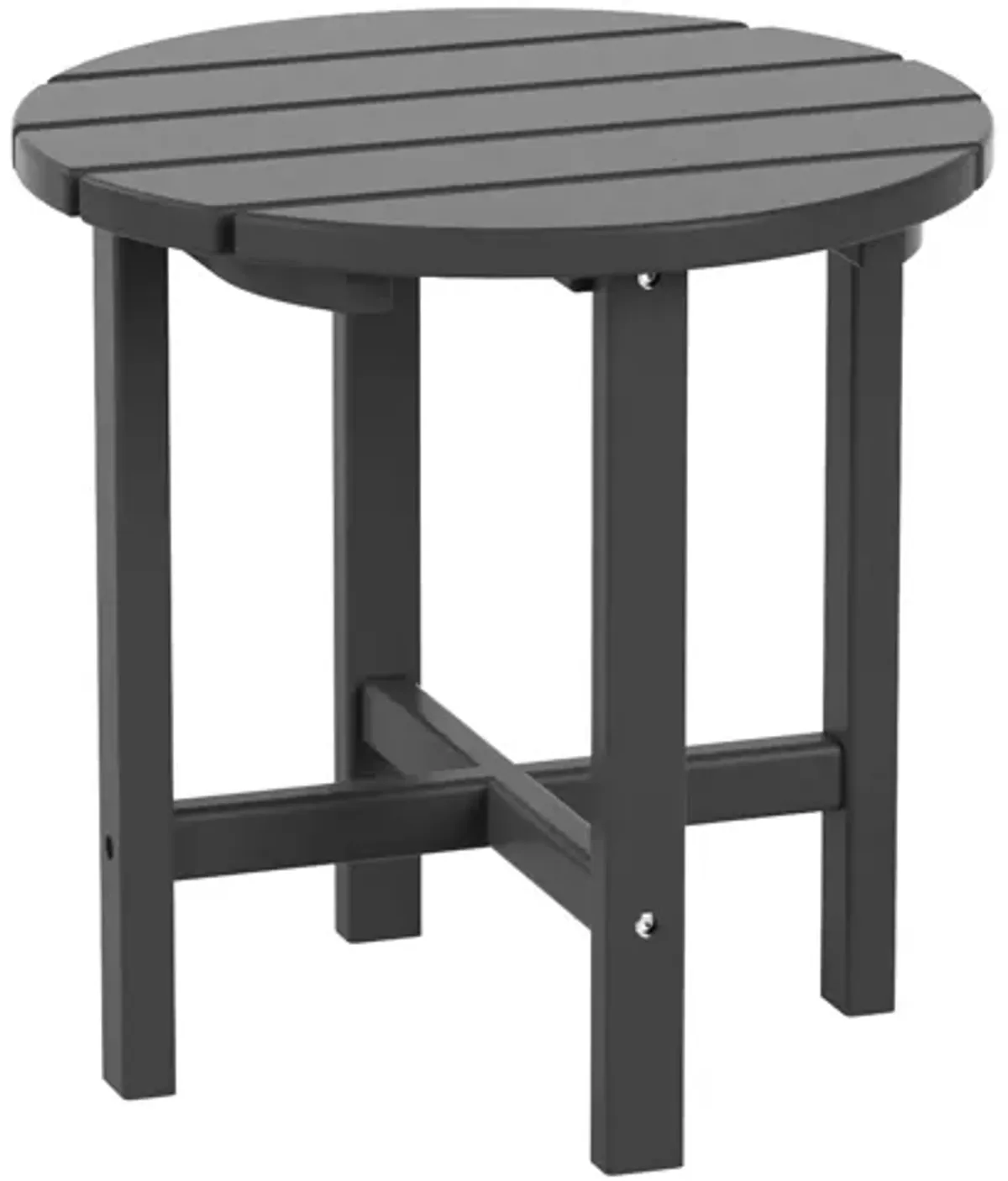 WestinTrends Outdoor Patio Round Adirondack Side Table