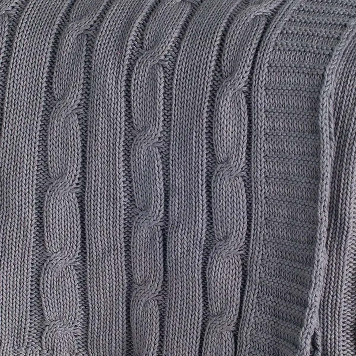 Light Gray 50" x 60" Throw Blanket