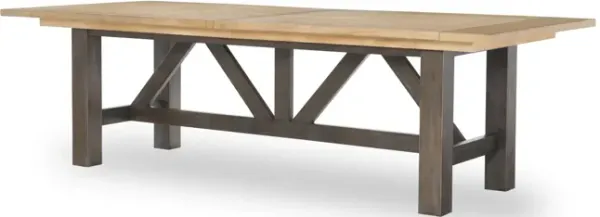 XXX's and OOO's Trestle Dining Table