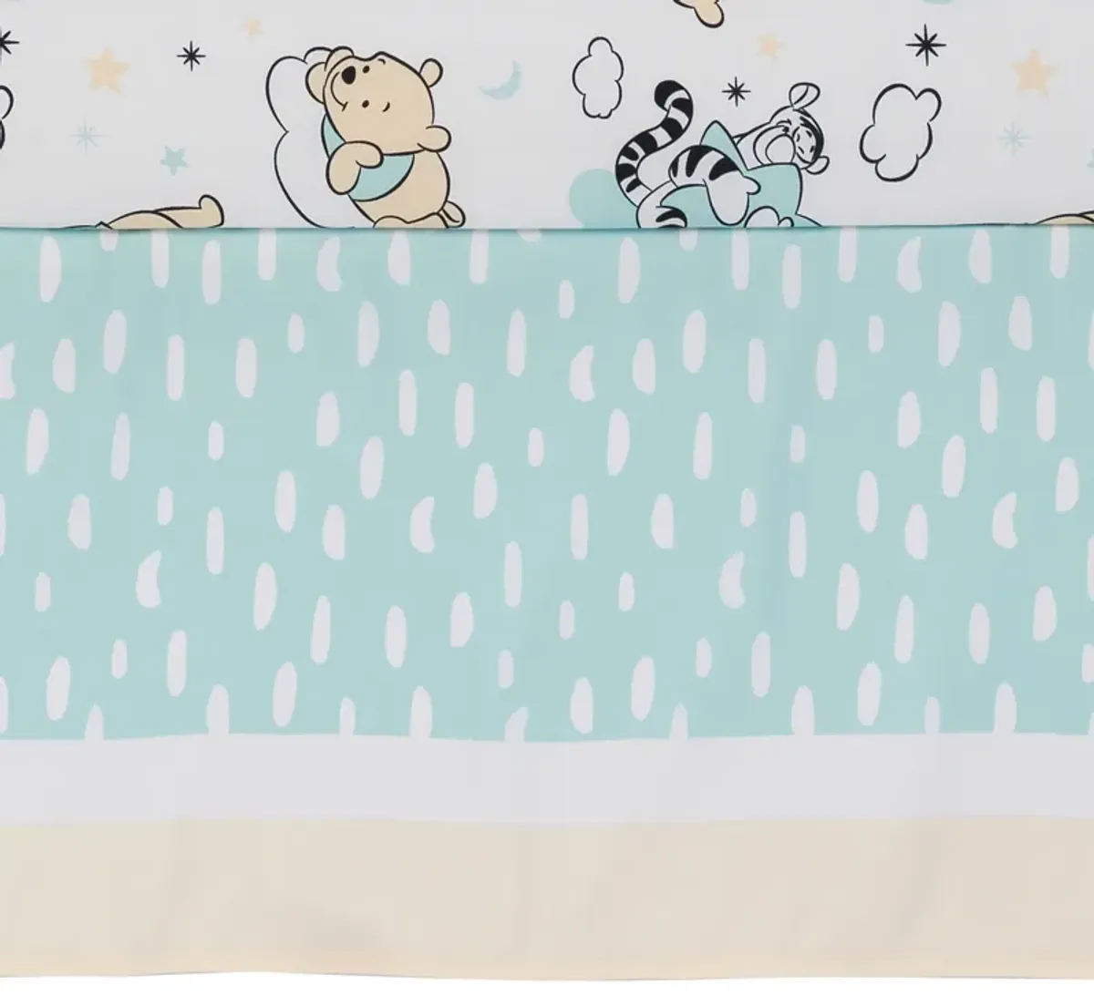 Lambs & Ivy Disney Baby Winnie the Pooh Hugs 3-Piece Nursery Crib Bedding Set