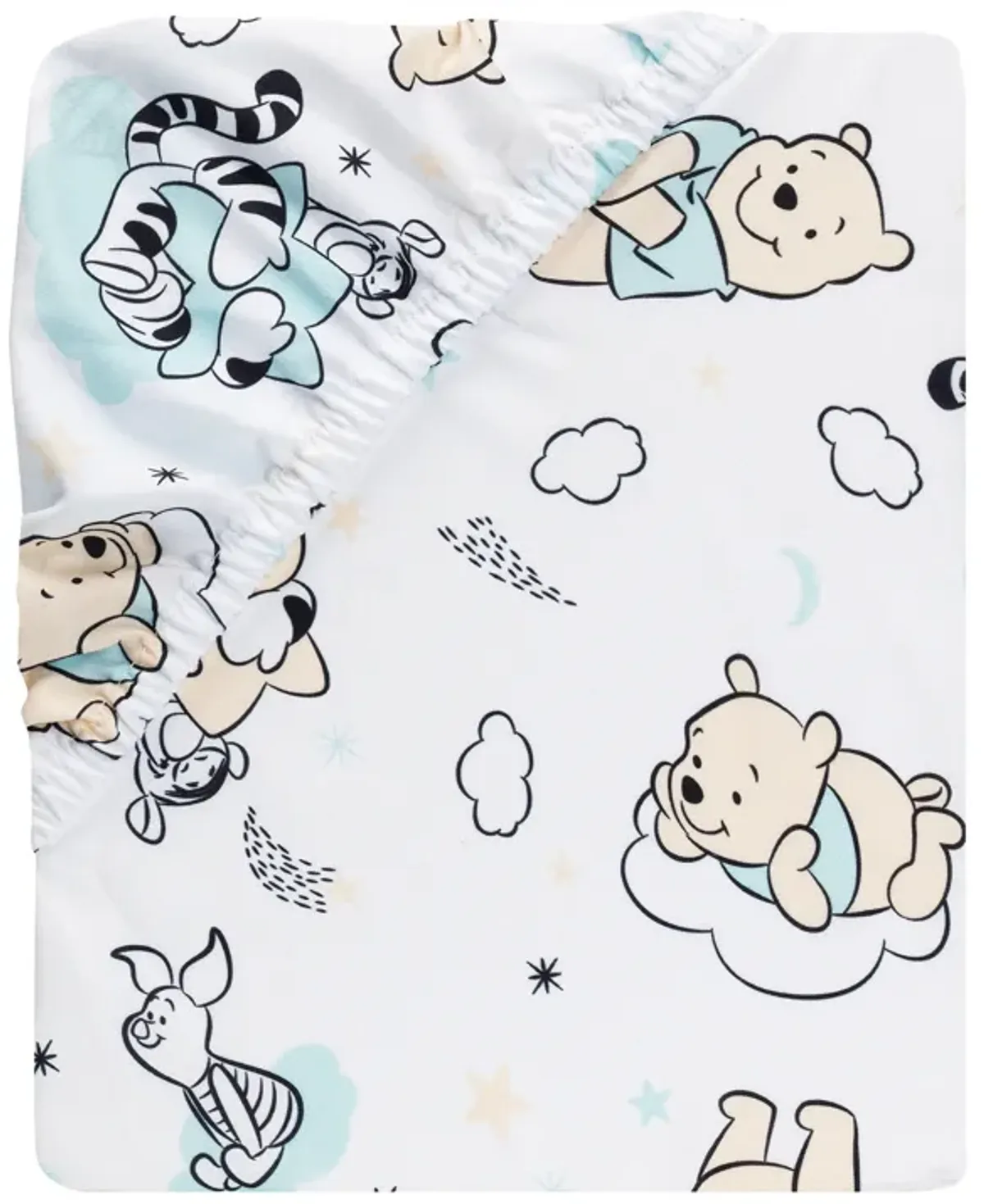 Lambs & Ivy Disney Baby Winnie the Pooh Hugs 3-Piece Nursery Crib Bedding Set