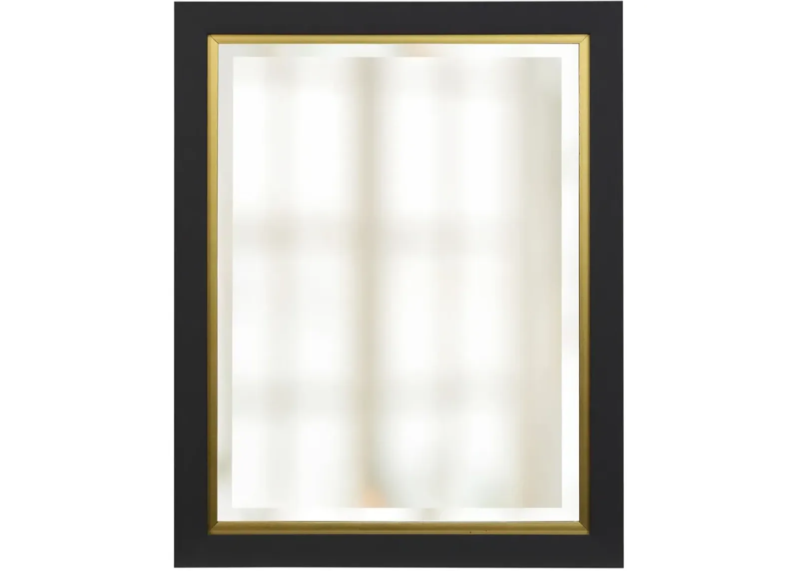 Framed Beveled Mirror VII