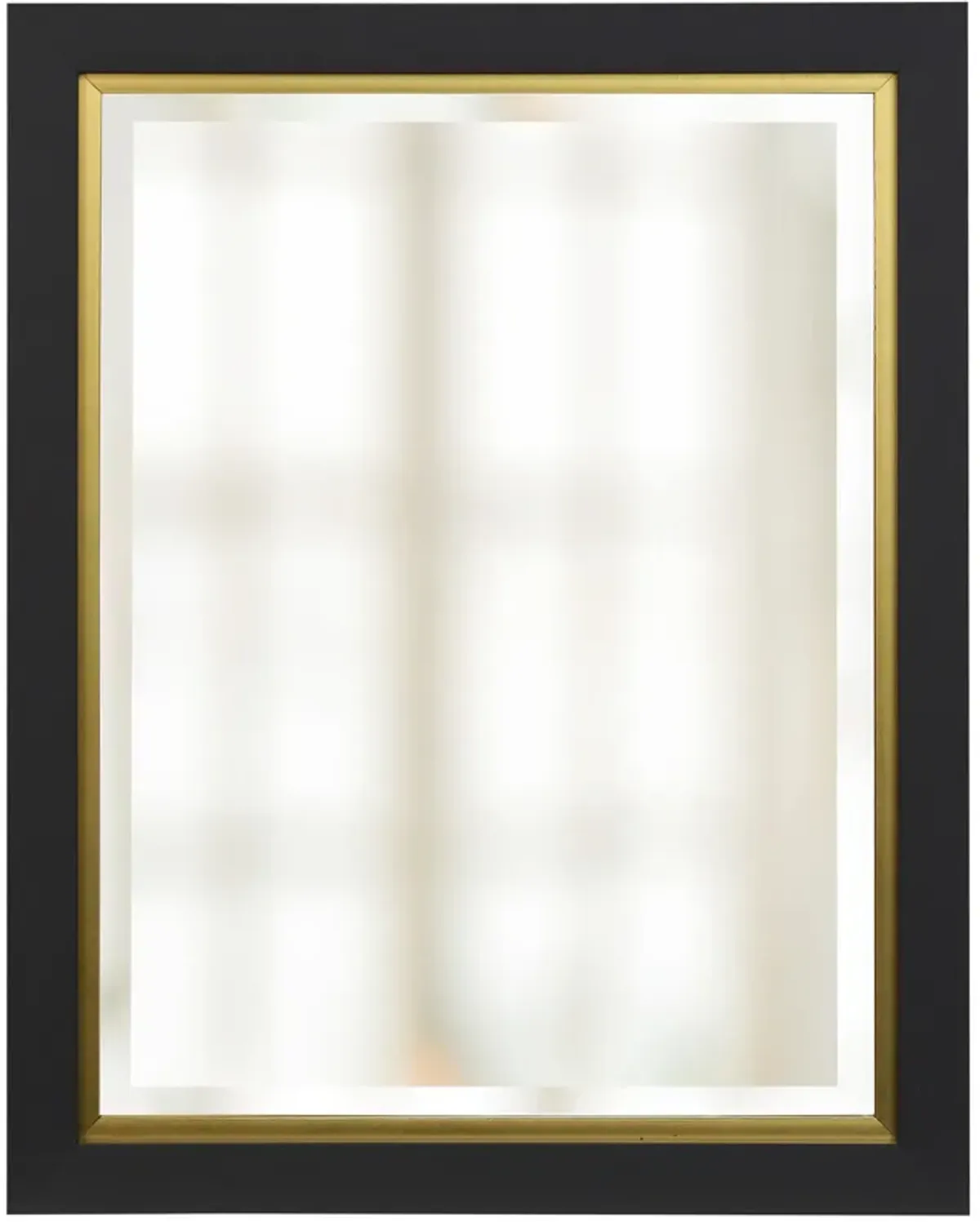 Framed Beveled Mirror VII