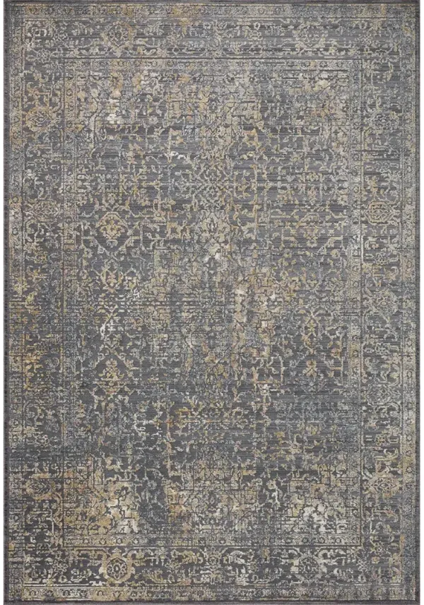 Indra INA05 Graphite/Sunset 3'7" x 5'7" Rug