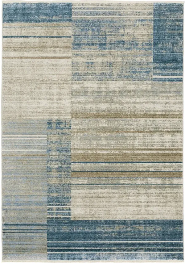 Bauer 7'10" x 10'10" Blue Rug