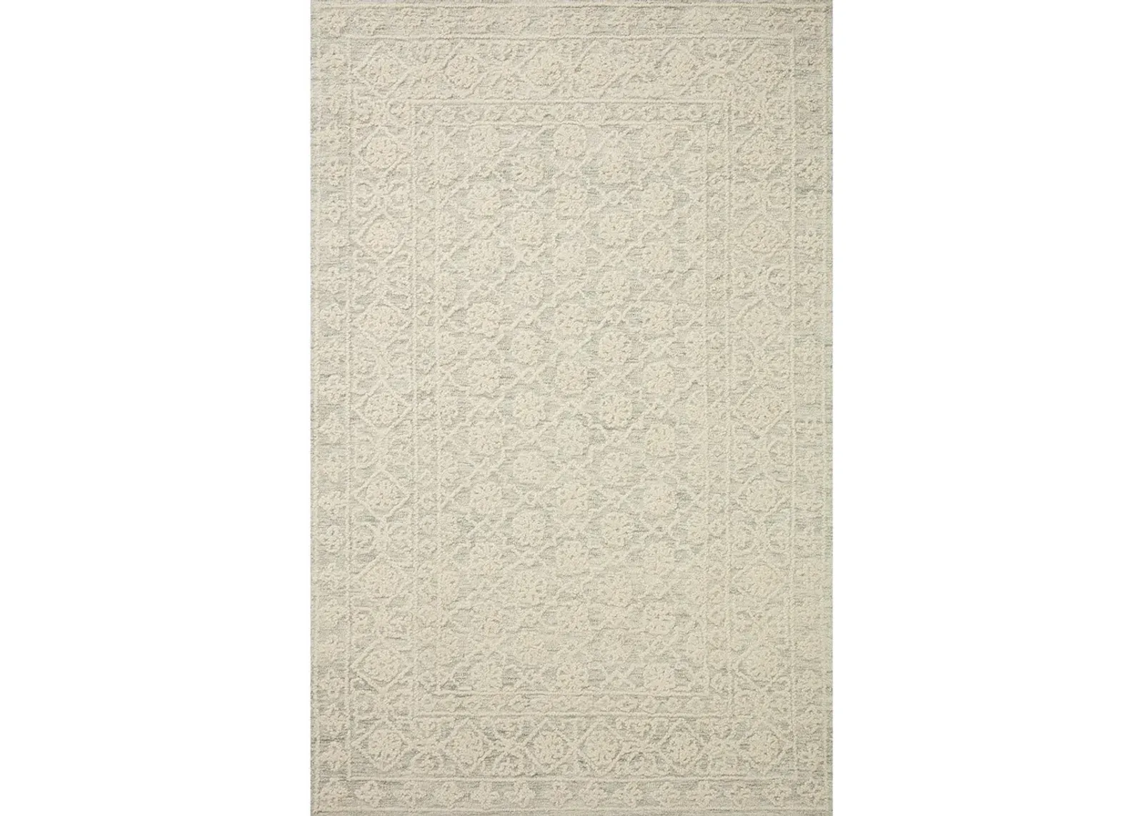 Cecelia CEC01 Mist/Ivory 8'6" x 12' Rug