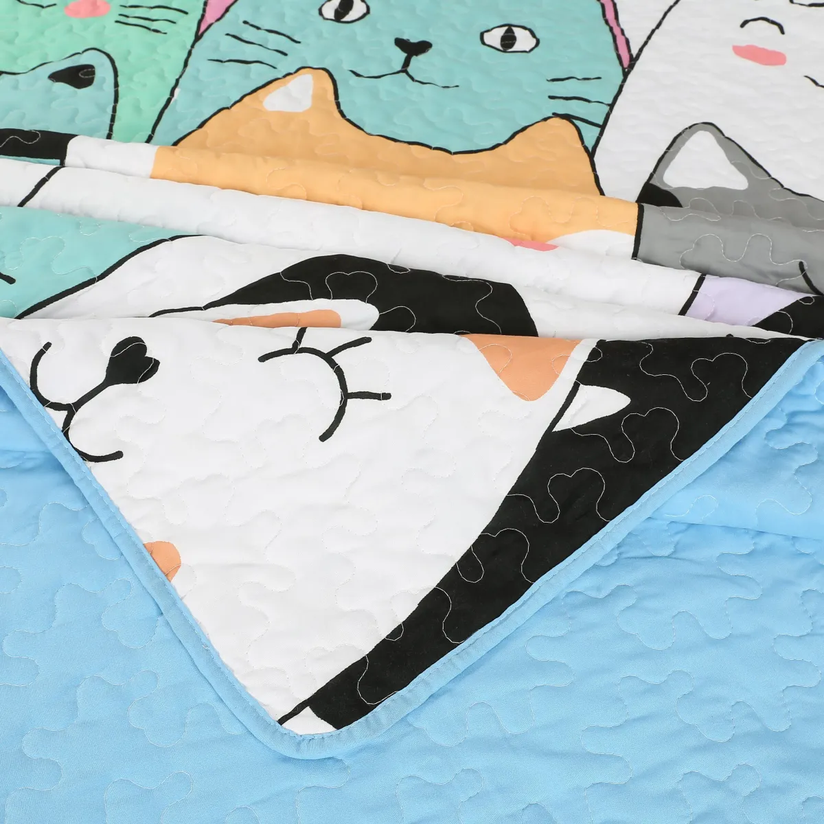 MarCielo Kids Girls Quilt Set Bedspread Coverlet Set Full