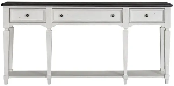 Liberty Furniture Allyson Park 72 Inch Hall Table, W72 x D13 x H34, White
