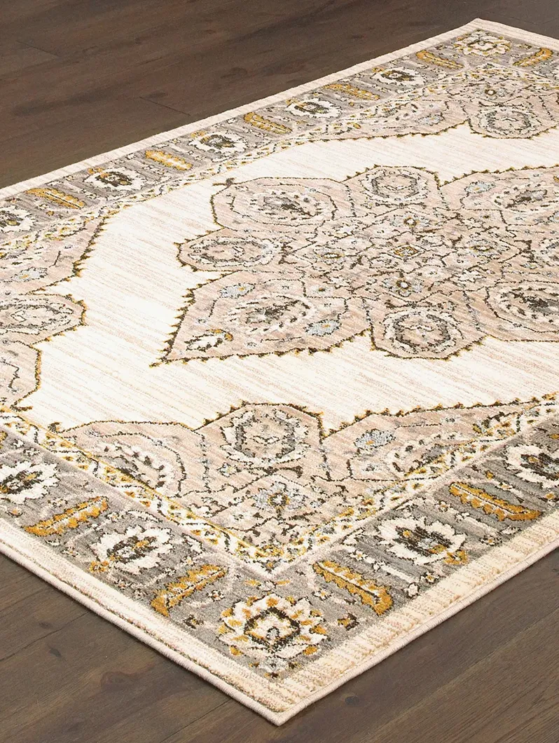 Sedona 5'3" x 7'6" Ivory Rug