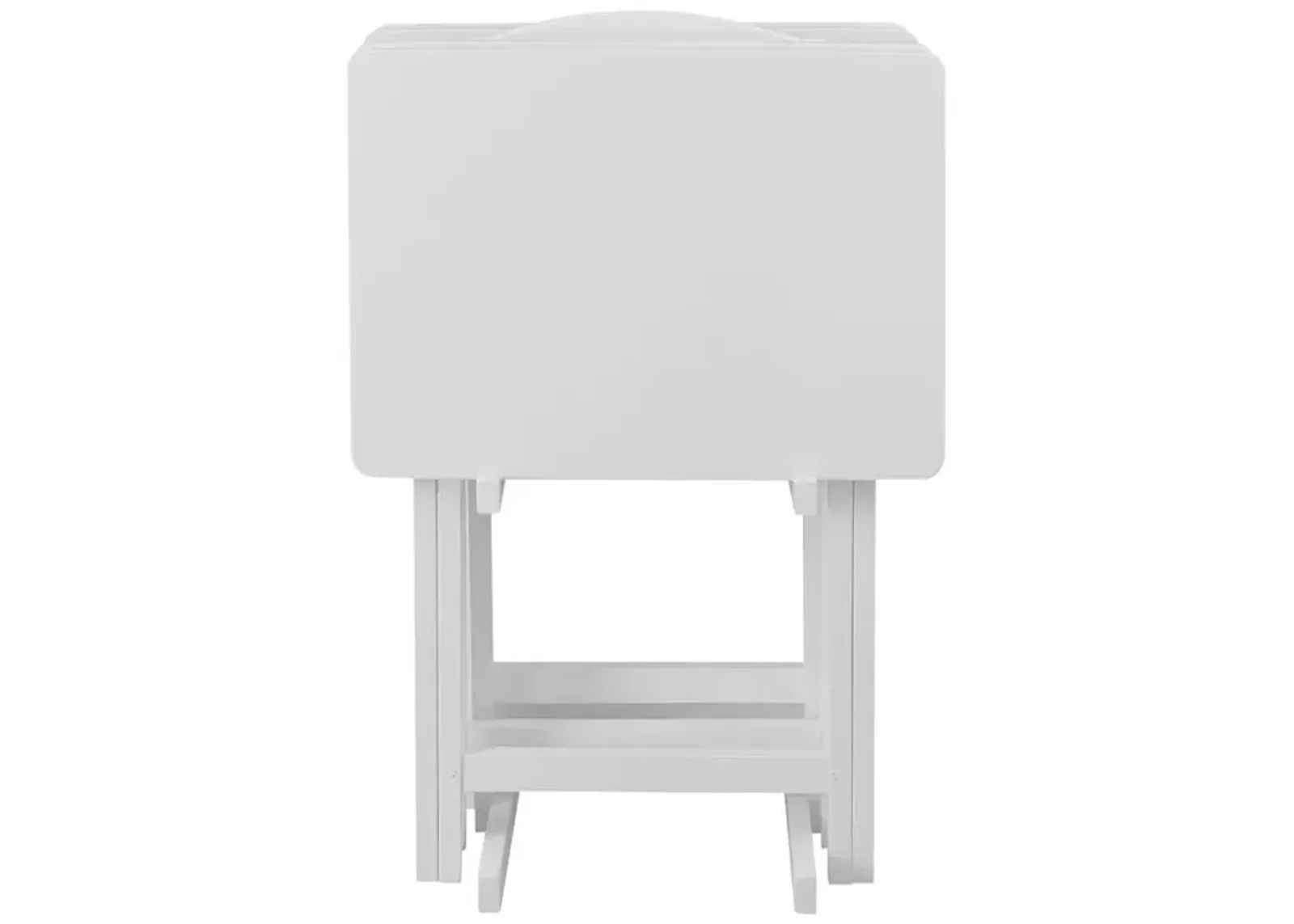 5pcs Tray Table Set - White