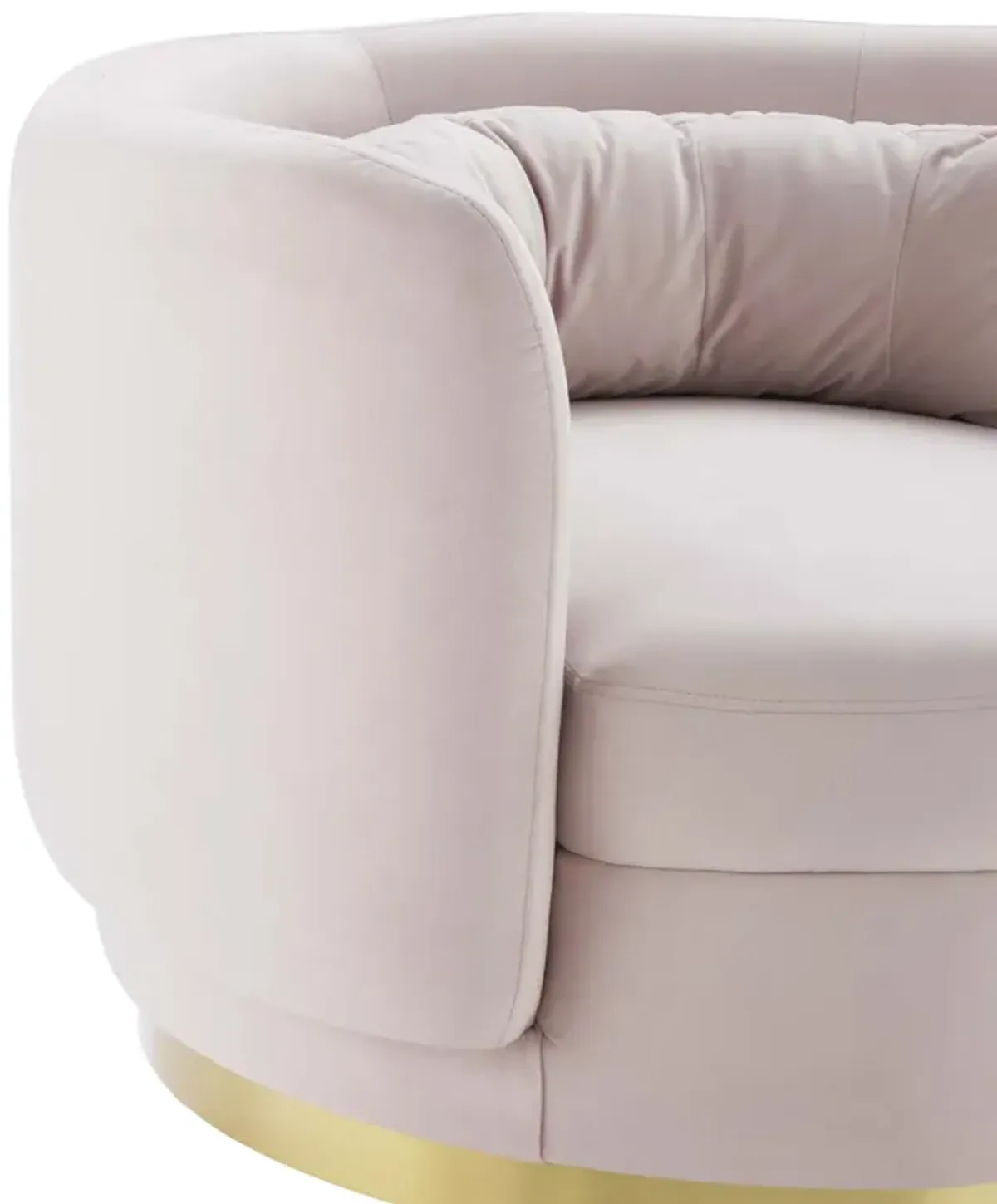 Relish Performance Velvet Swivel Chair