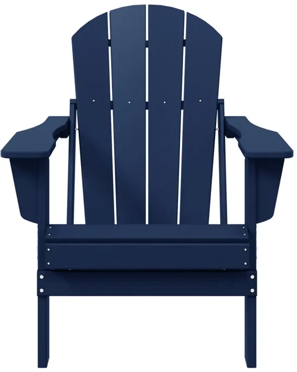 WestinTrends HDPE Outdoor Patio Folding Poly Adirondack Chair