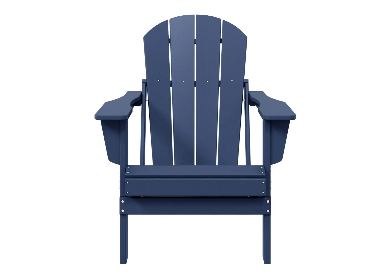 WestinTrends HDPE Outdoor Patio Folding Poly Adirondack Chair